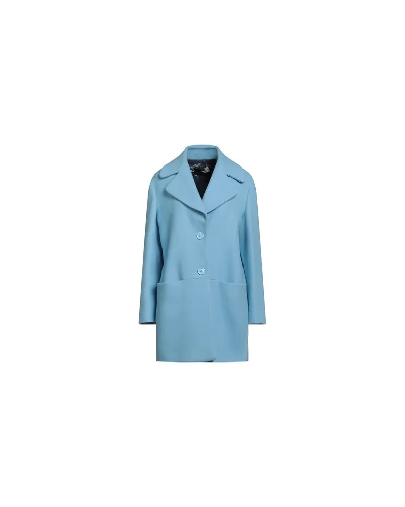 Moschino JACKEN & MÄNTEL - Mäntelauf YOOX.COM Hellblau