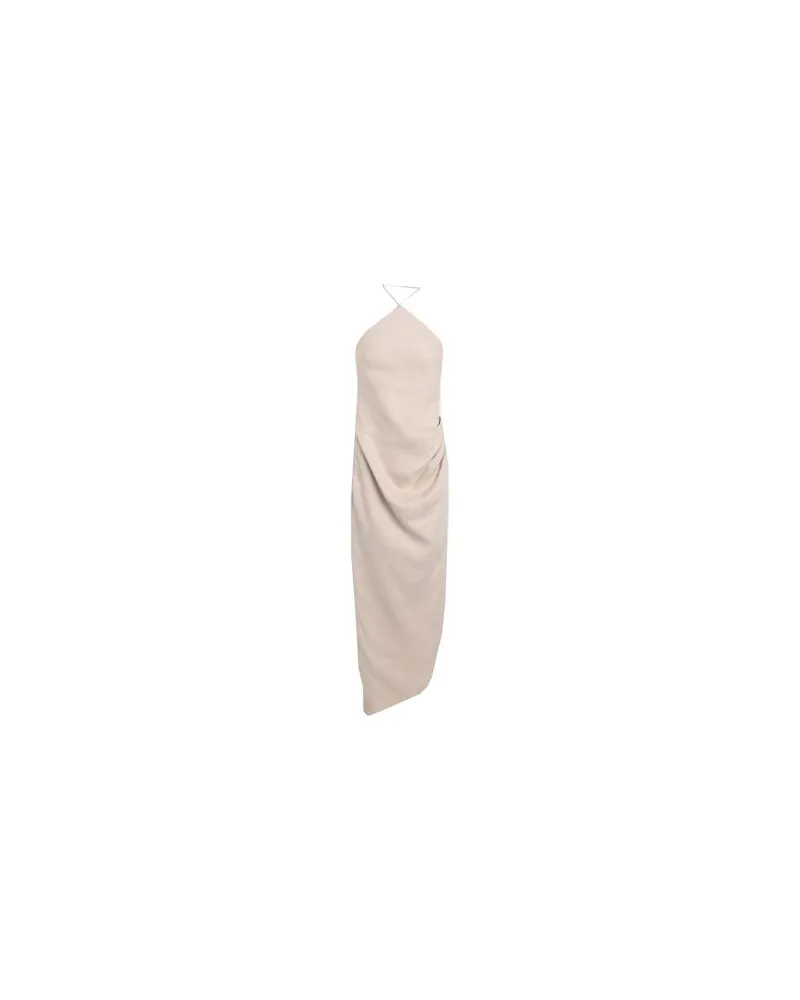 NINEMINUTES KLEIDER - Maxi-Kleiderauf YOOX.COM Sand
