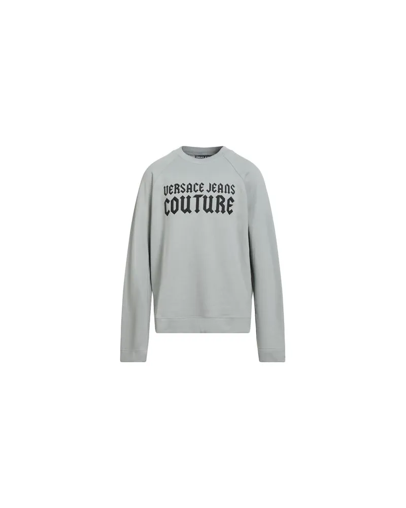 Versace Jeans TOPS - Sweatshirtsauf YOOX.COM Hellgrau