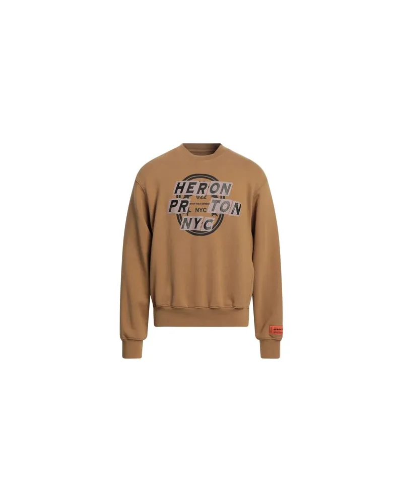 Heron Preston TOPS - Sweatshirtsauf YOOX.COM Kamel