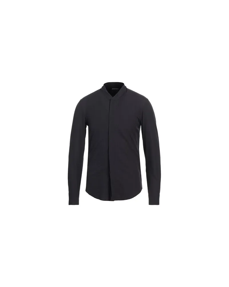 Emporio Armani TOPS - Hemdenauf YOOX.COM Schwarz