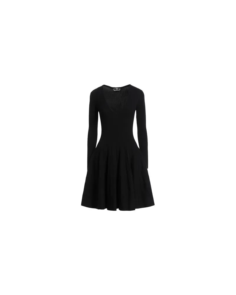Elisabetta Franchi KLEIDER - Mini-Kleiderauf YOOX.COM Schwarz