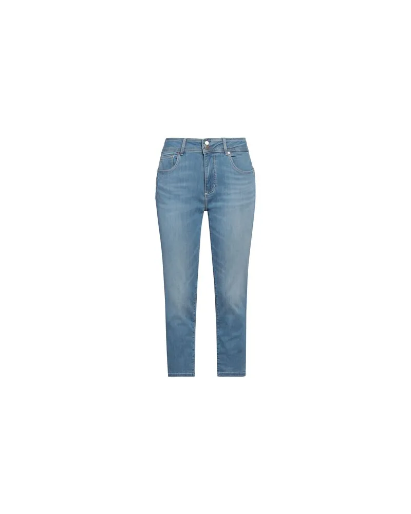 Guess HOSEN & RÖCKE - Jeanshosenauf YOOX.COM Blau