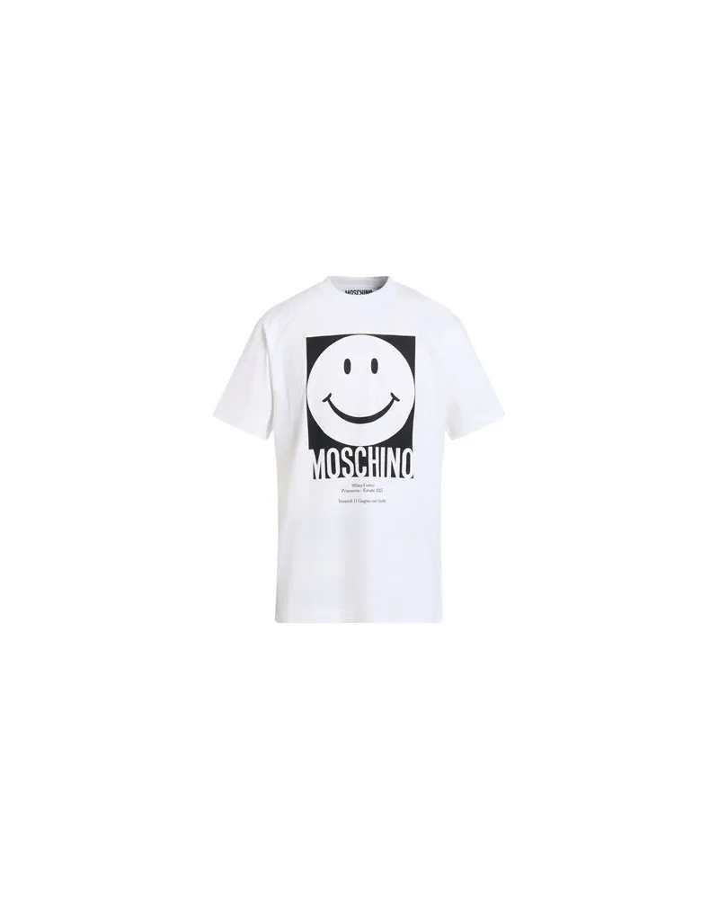 Moschino COUTURE X SMILEY WORLD® - TOPS - T-shirtsauf YOOX.COM Weiß