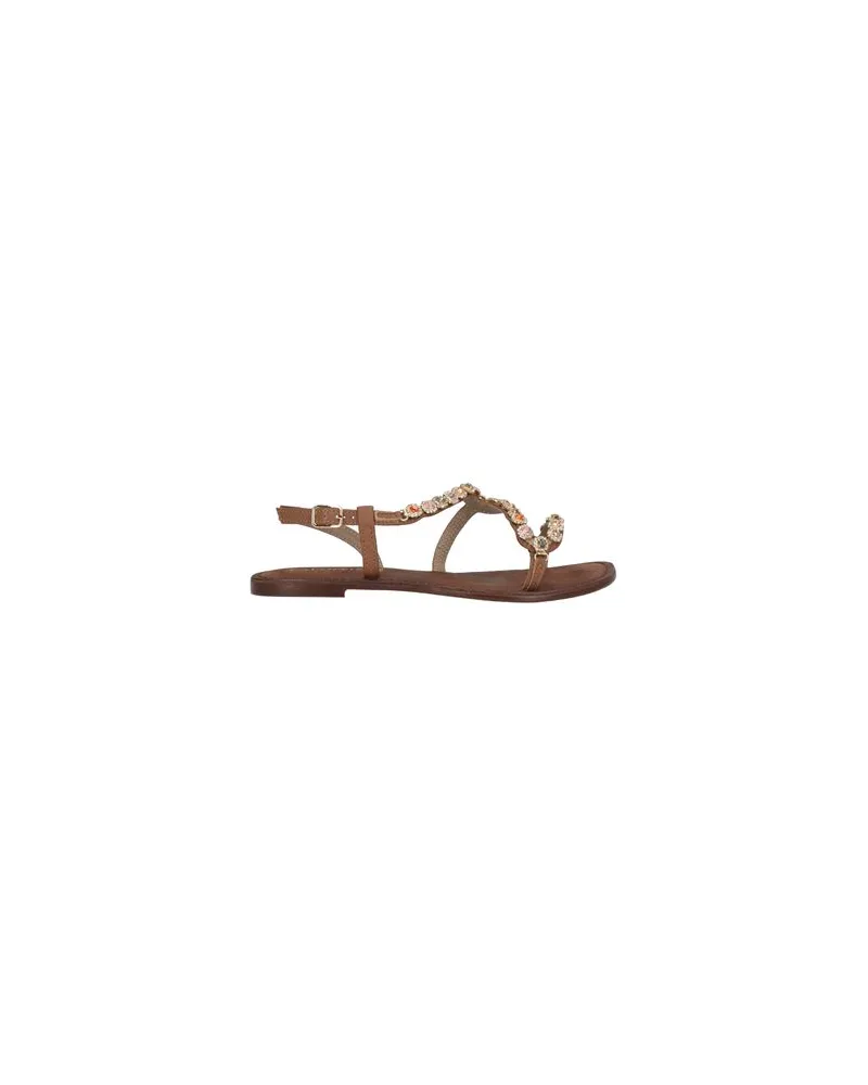CAFèNOIR  SCHUHE - Sandalenauf YOOX.COM Braun