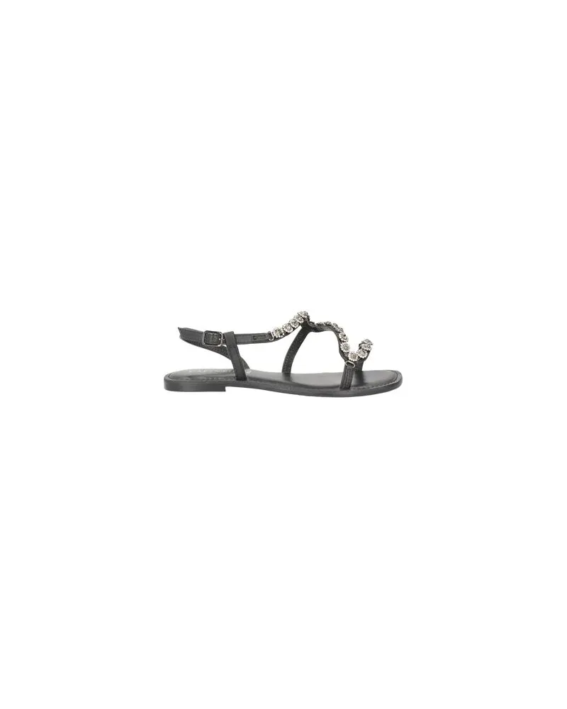CAFèNOIR  SCHUHE - Sandalenauf YOOX.COM Schwarz