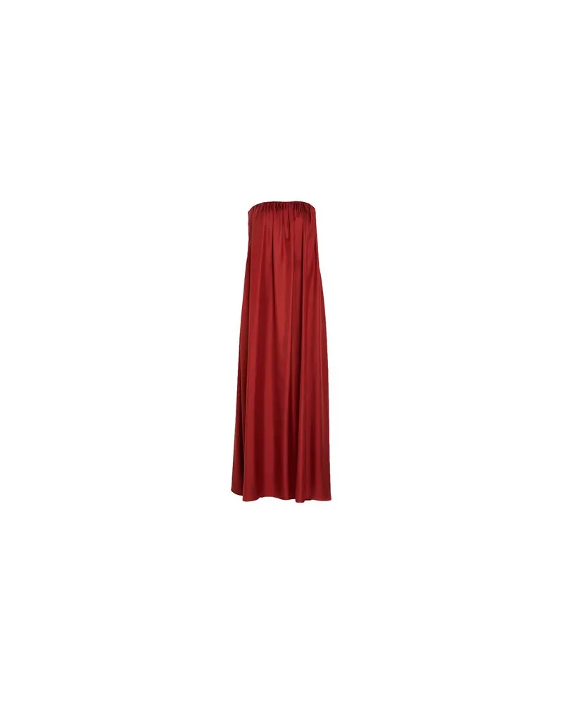 Max Mara KLEIDER - Maxi-Kleiderauf YOOX.COM Ziegelrot