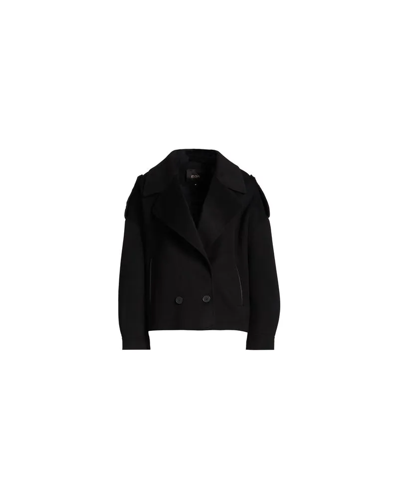 Maje JACKEN & MÄNTEL - Mäntelauf YOOX.COM Schwarz