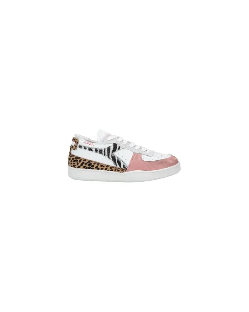 Diadora MI BASKET ROW CUT SAVANNAH WN  - SCHUHE - Sneakersauf YOOX.COM Weiß