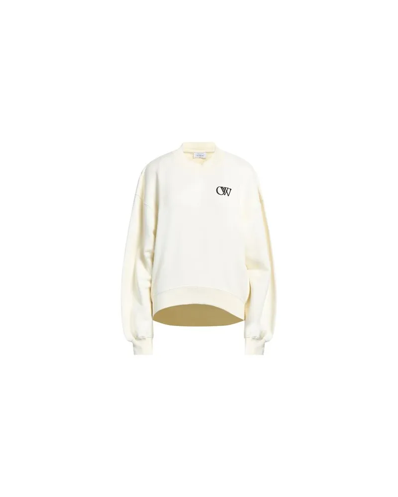 OFF-WHITE TOPS - Sweatshirtsauf YOOX.COM Elfenbein