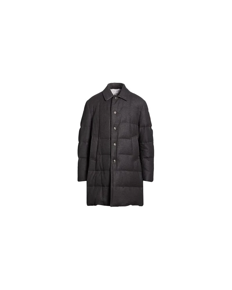Thom Browne JACKEN & MÄNTEL - Pufferjacken & Daunenjackenauf YOOX.COM Braungrau