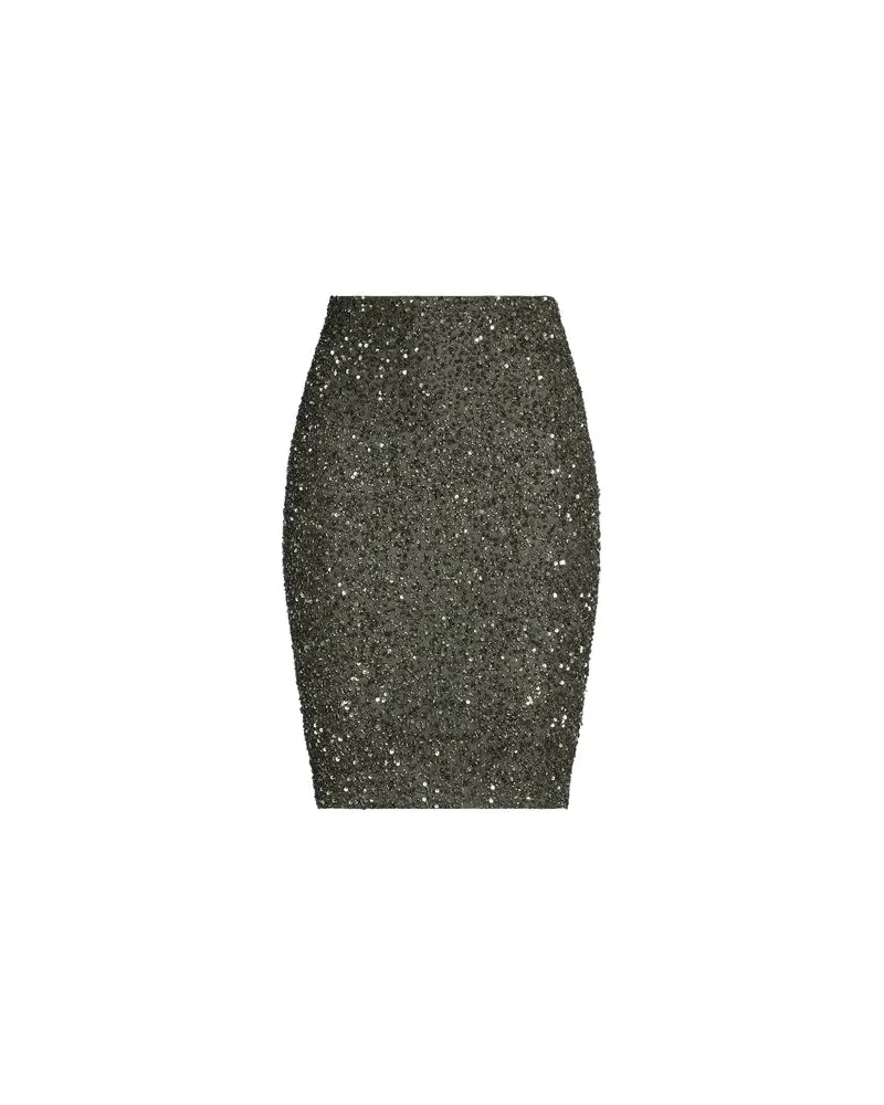 Retrofête HOSEN & RÖCKE - Midi-Röckeauf YOOX.COM Militärgrün