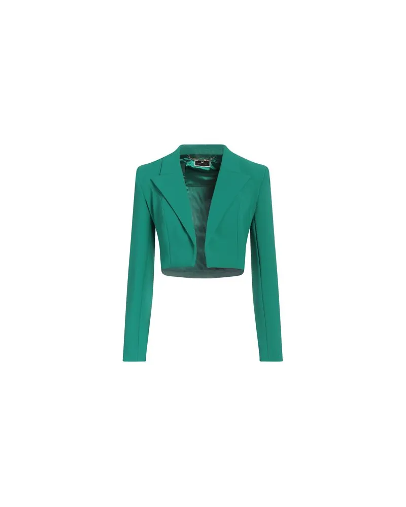 Elisabetta Franchi ANZÜGE und CO-ORDS - Blazersauf YOOX.COM Smaragdgrün