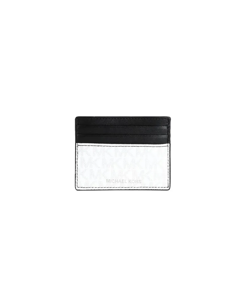 Michael Kors TALL CARD CASE - Kleinlederwaren - Kartenetuisauf YOOX.COM Weiß