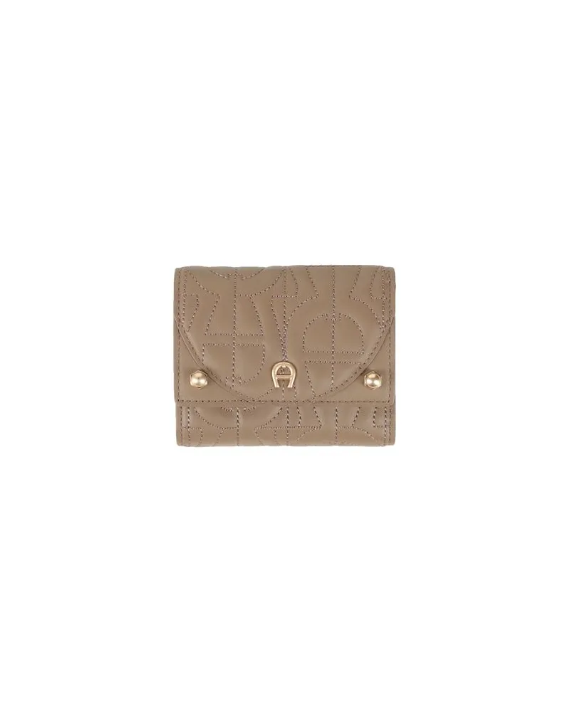 Aigner Kleinlederwaren - Brieftaschenauf YOOX.COM Khaki