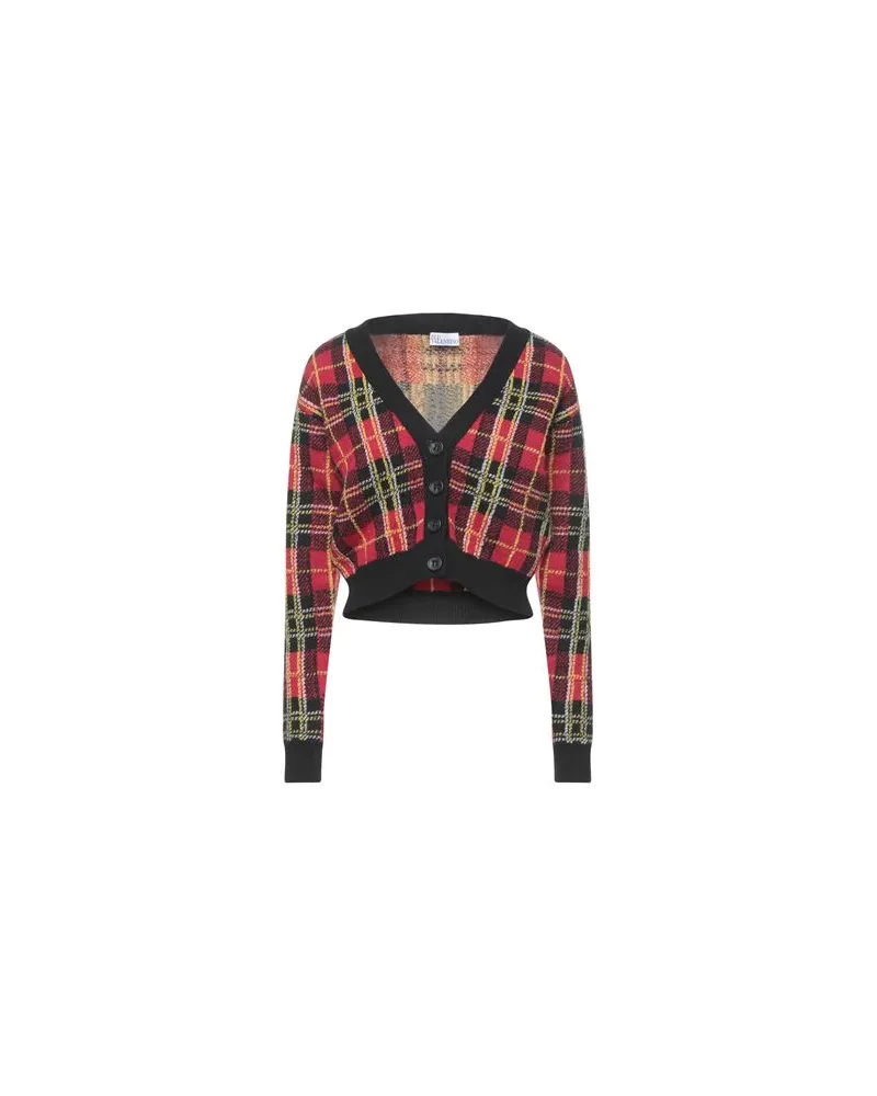 RED Valentino STRICKWAREN - Strickjackenauf YOOX.COM Rot