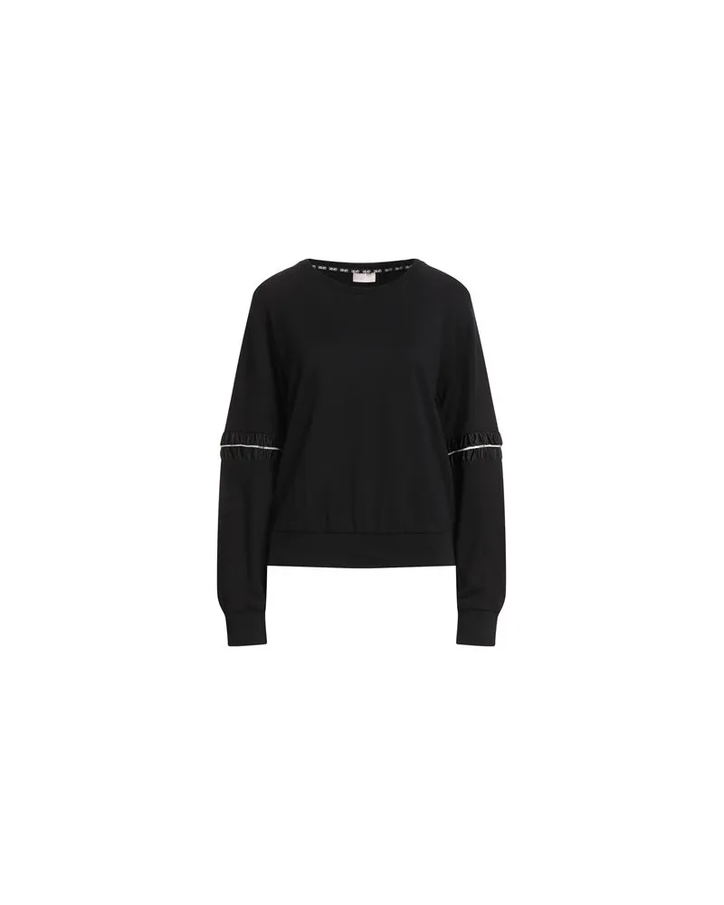 Liu Jo BETTER - TOPS - Sweatshirtsauf YOOX.COM Schwarz