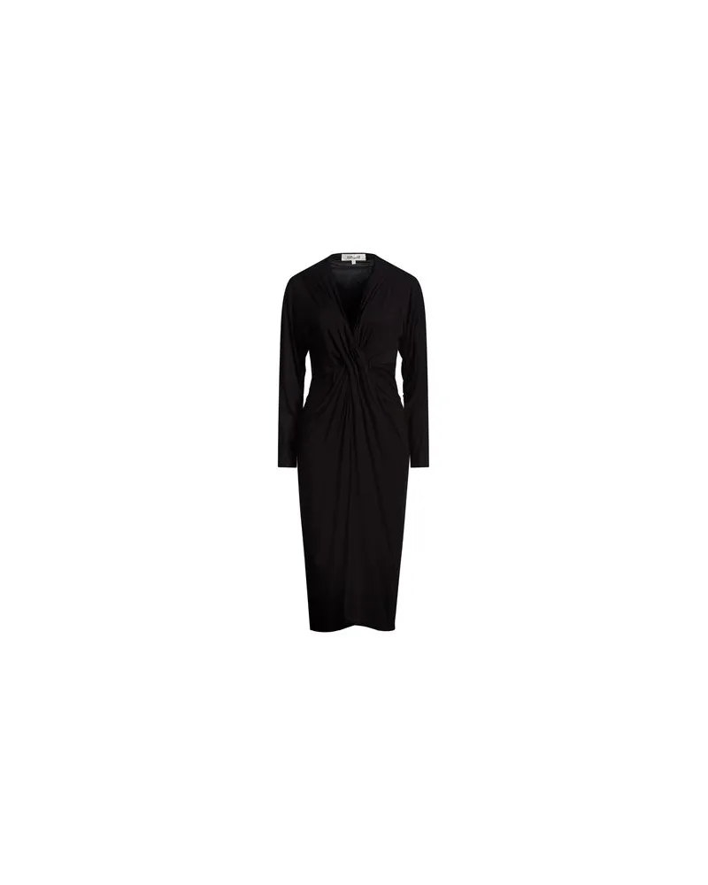 Diane von Furstenberg KLEIDER - Midi-Kleiderauf YOOX.COM Schwarz