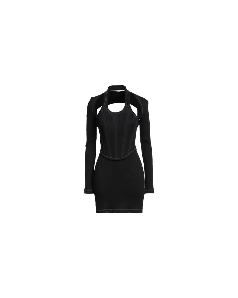 Dion Lee KLEIDER - Mini-Kleiderauf YOOX.COM Schwarz
