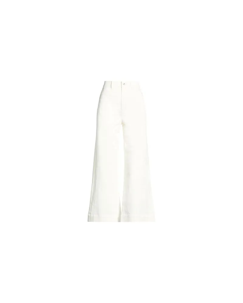 Proenza Schouler WHITE LABEL - HOSEN & RÖCKE - Jeanshosenauf YOOX.COM Elfenbein