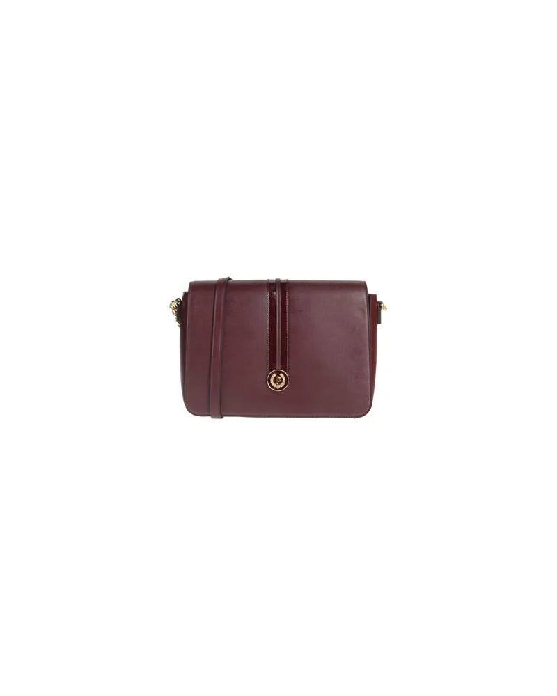 Pollini TASCHEN - Umhängetascheauf YOOX.COM Bordeaux