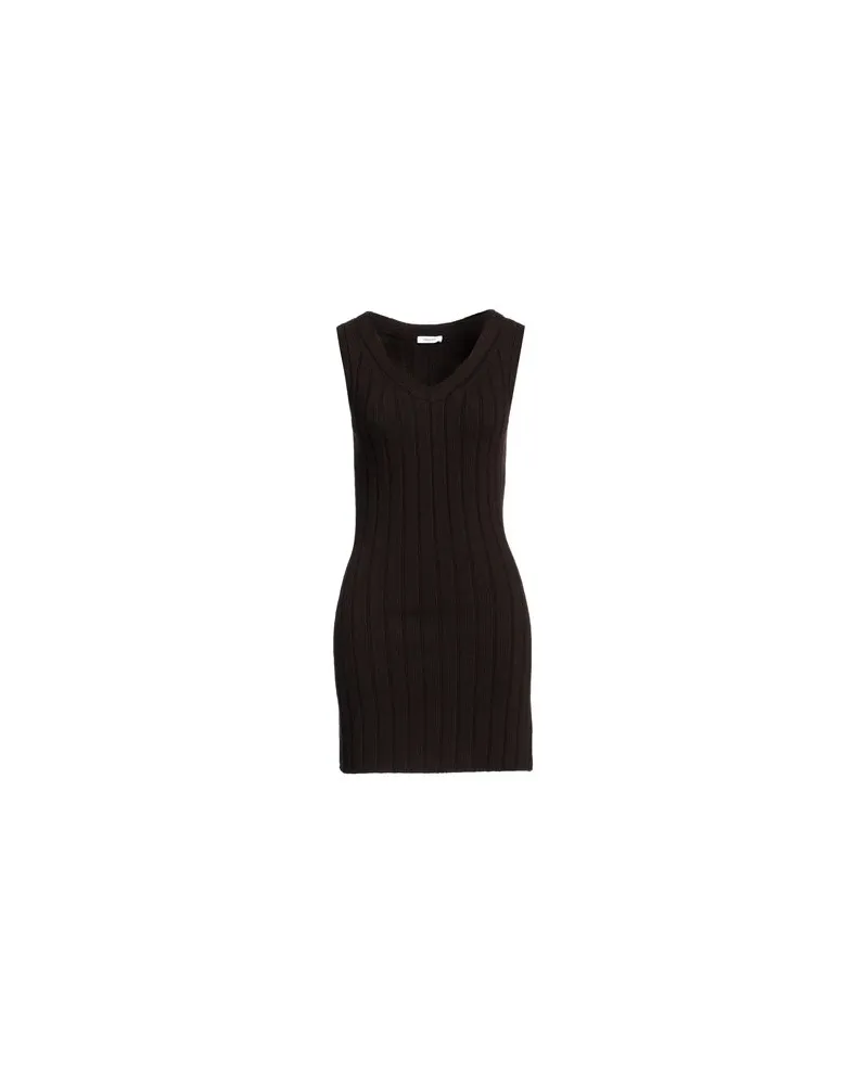 Ferragamo KLEIDER - Mini-Kleiderauf YOOX.COM Dunkelbraun