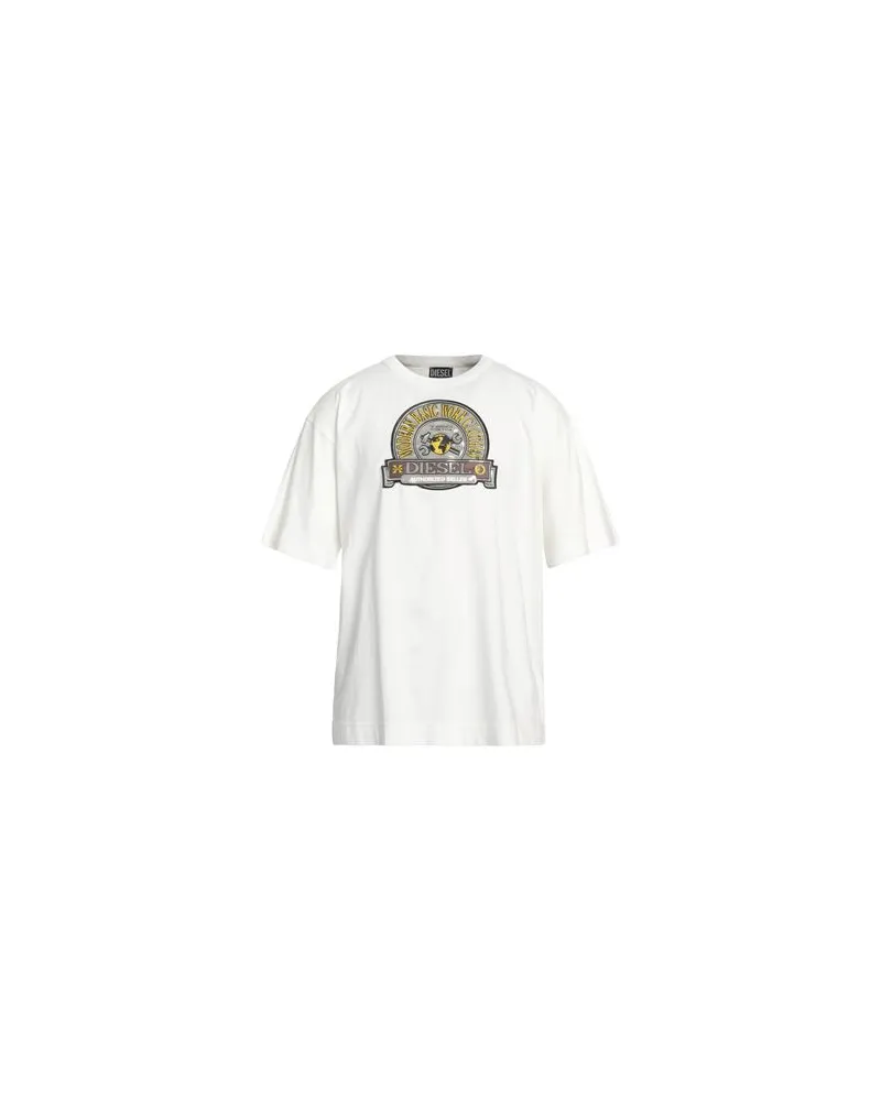 Diesel TOPS - T-shirtsauf YOOX.COM Weiß