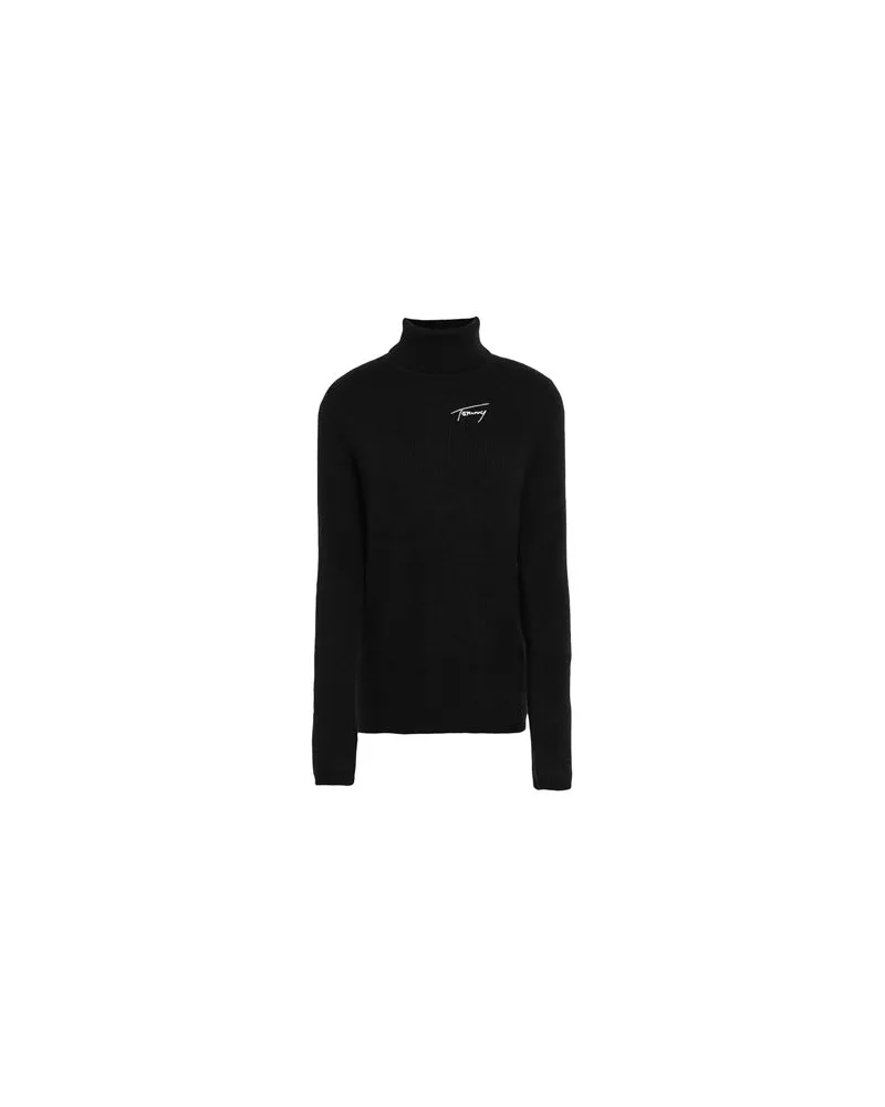Tommy Hilfiger STRICKWAREN - Rollkragenpulloverauf YOOX.COM Schwarz