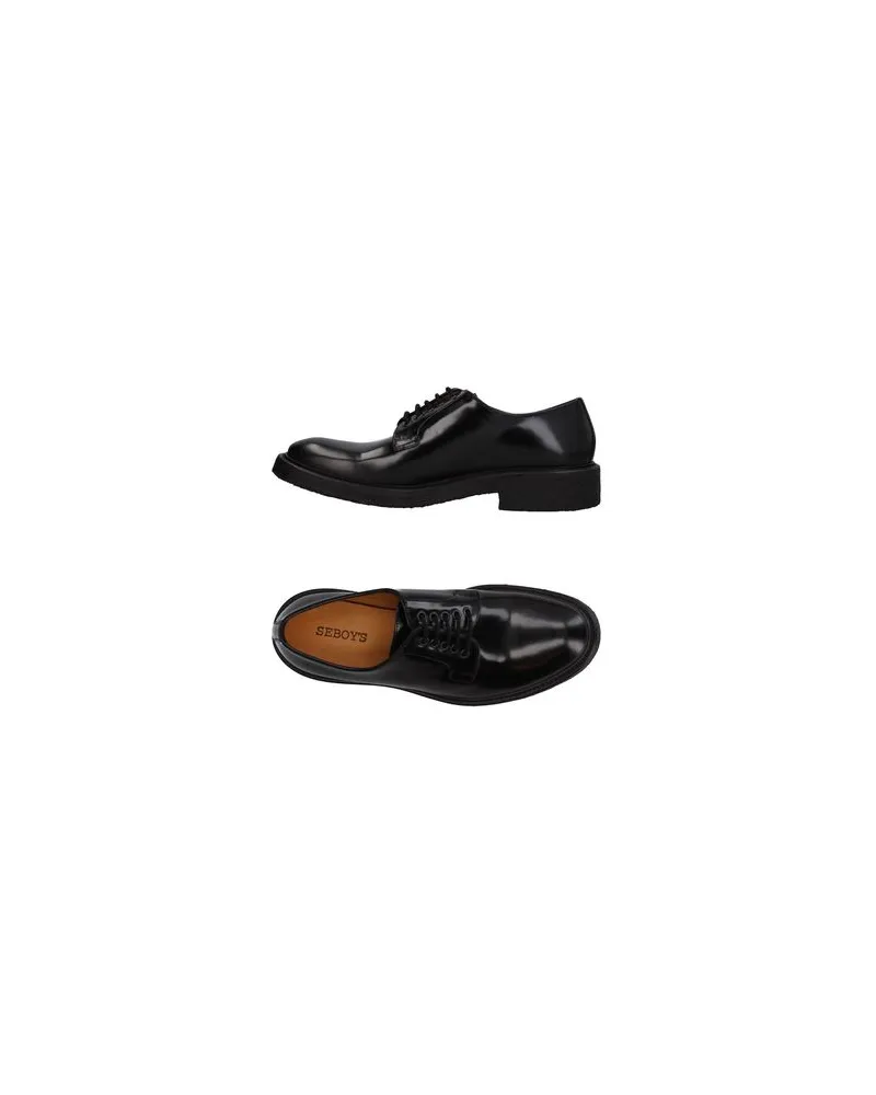SEBOY'S SCHUHE - Schnürschuheauf YOOX.COM Schwarz