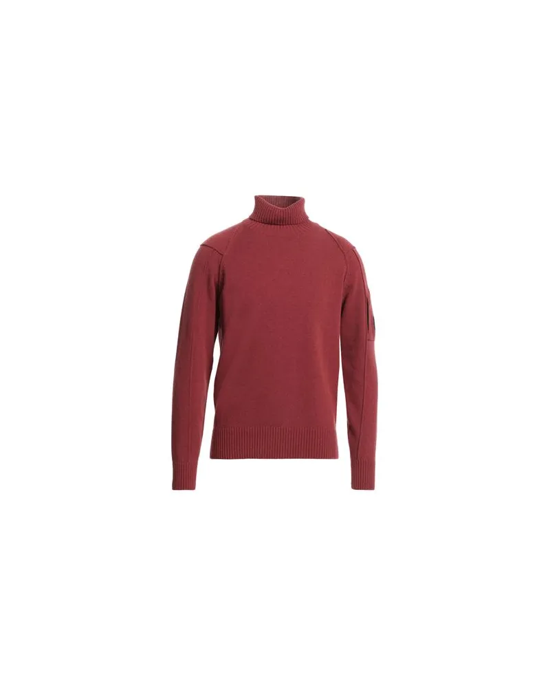 C.P. Company STRICKWAREN - Rollkragenpulloverauf YOOX.COM Rostrot