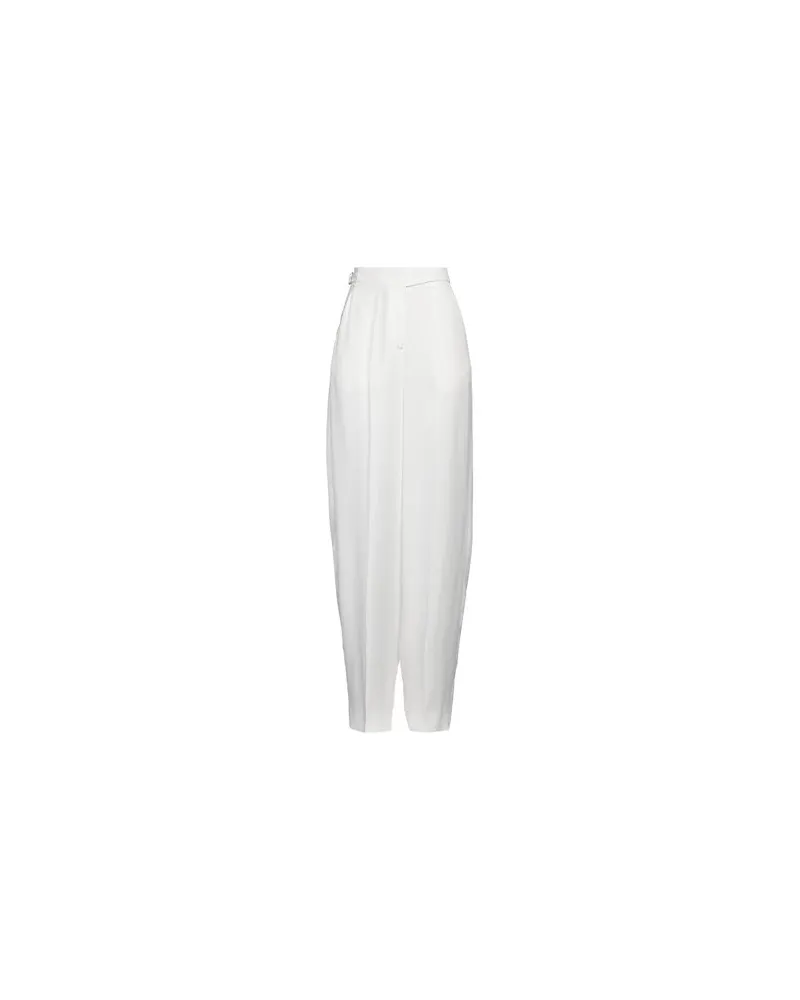 BCBGMAXAZRIA HOSEN & RÖCKE - Hosenauf YOOX.COM Weiß