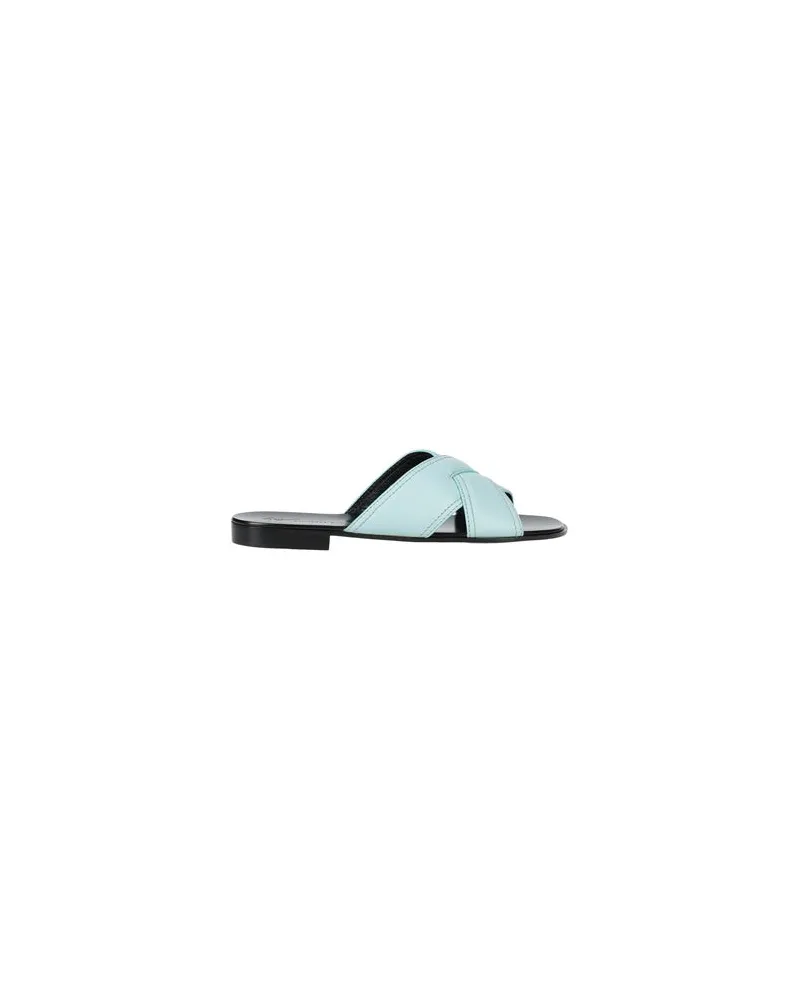 Giuseppe Zanotti SCHUHE - Sandalenauf YOOX.COM Himmelblau