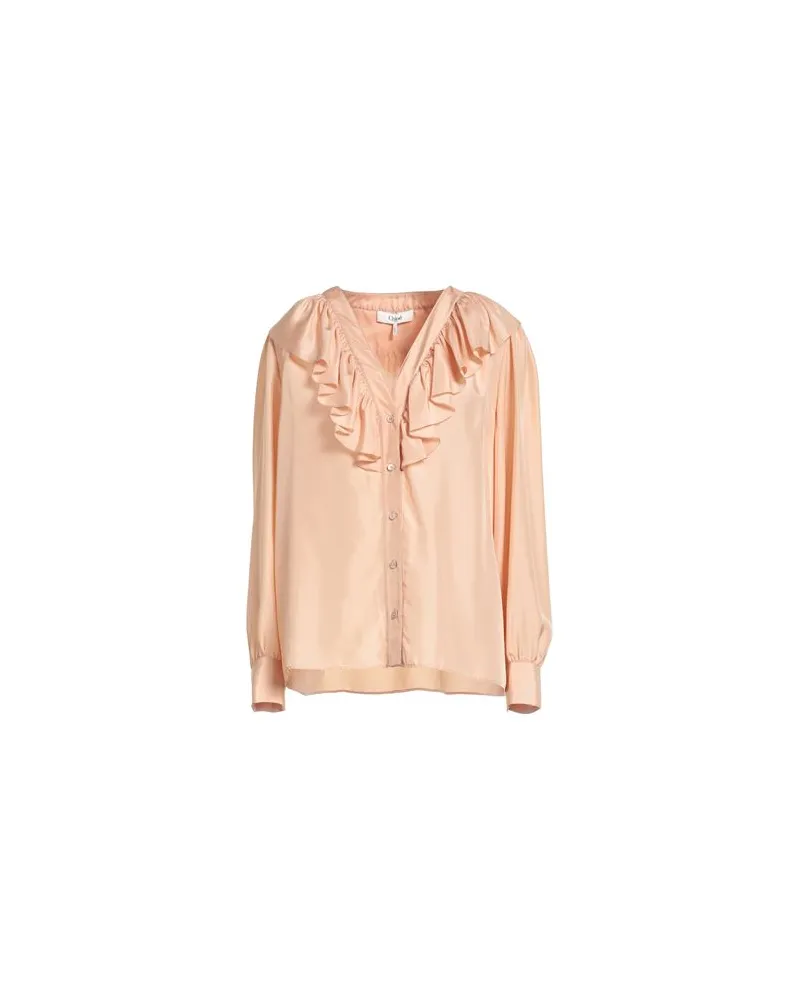 Chloé TOPS - Hemdenauf YOOX.COM Pfirsich