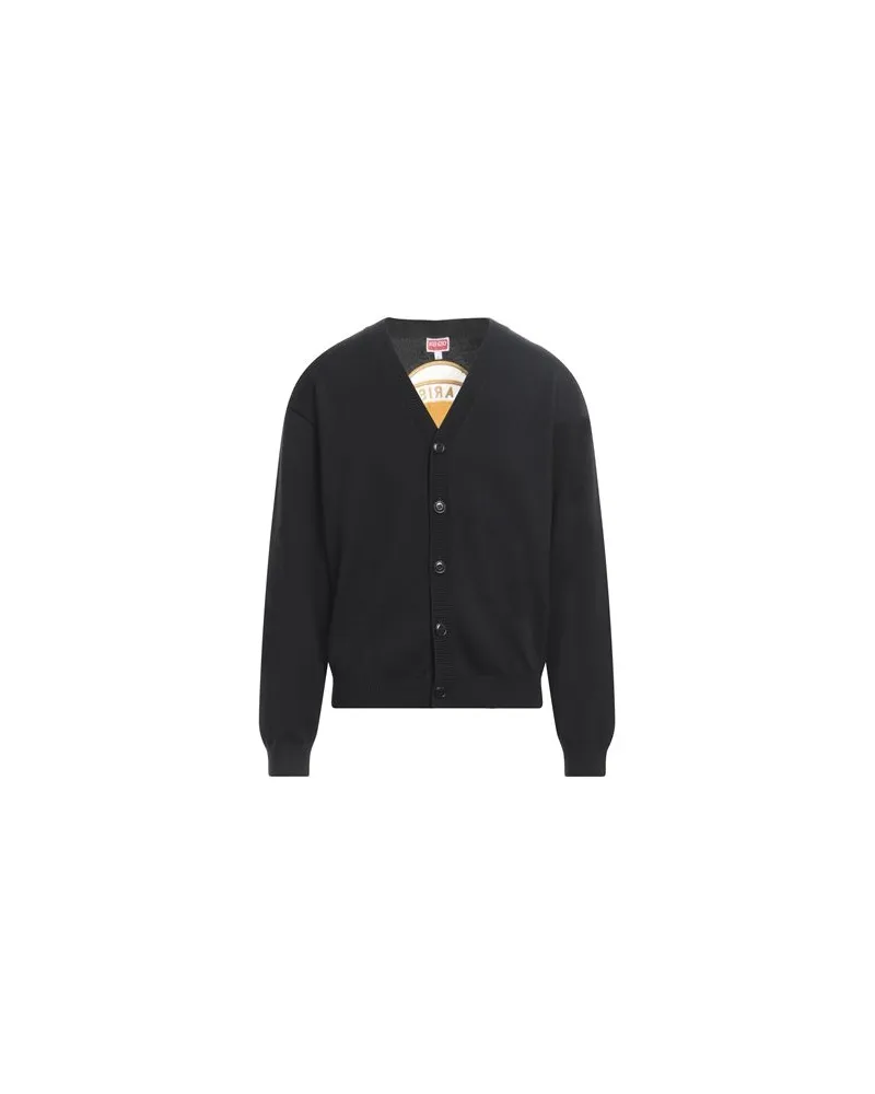 Kenzo STRICKWAREN - Strickjackenauf YOOX.COM Schwarz