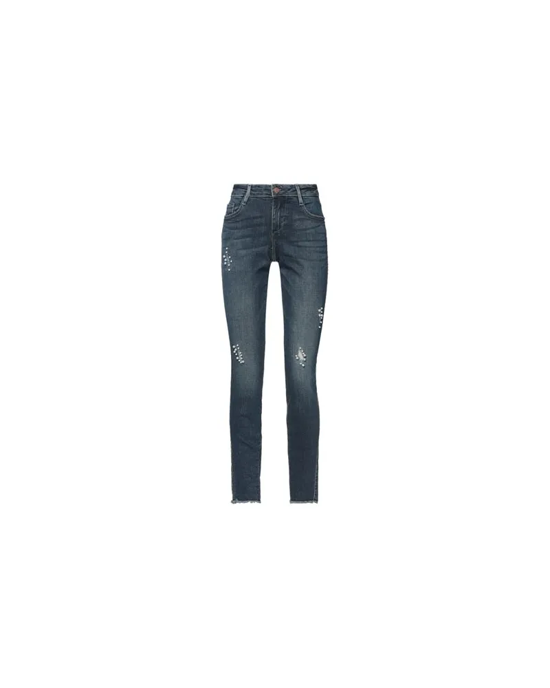 Guess HOSEN & RÖCKE - Jeanshosenauf YOOX.COM Blau