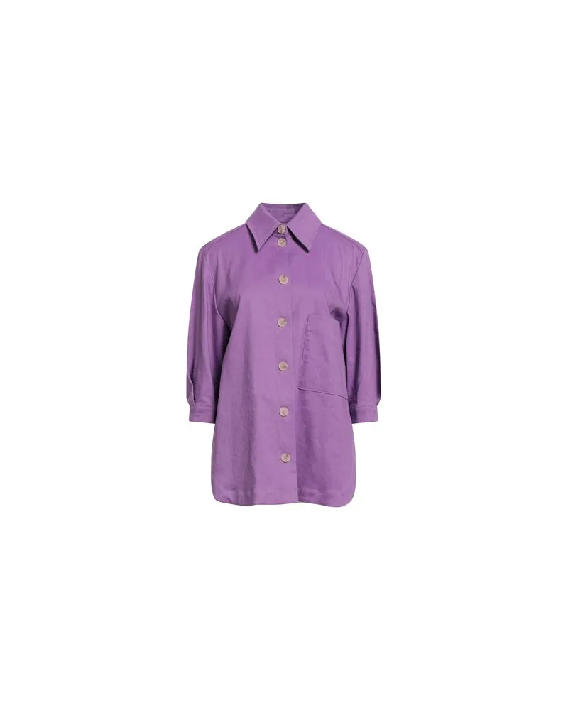 ALYSI CRÈME - TOPS - Hemdenauf YOOX.COM Violett