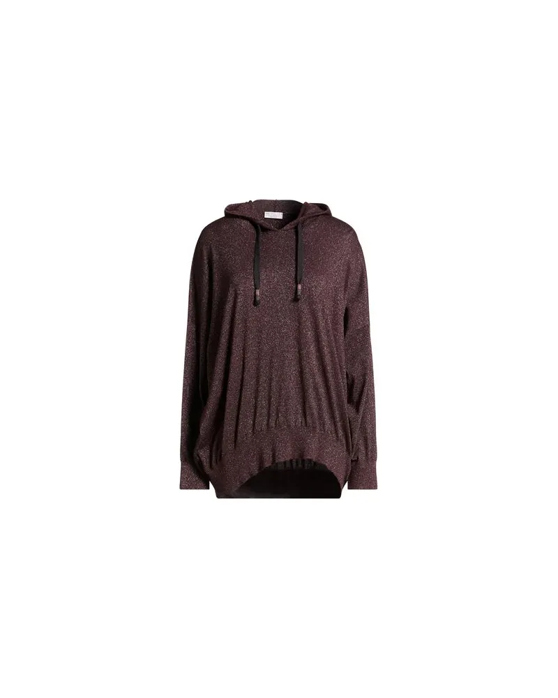 Brunello Cucinelli STRICKWAREN - Pulloverauf YOOX.COM Pflaume