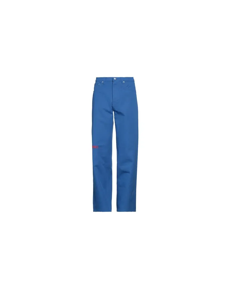 PLEASURES HOSEN & RÖCKE - Hosenauf YOOX.COM Azurblau