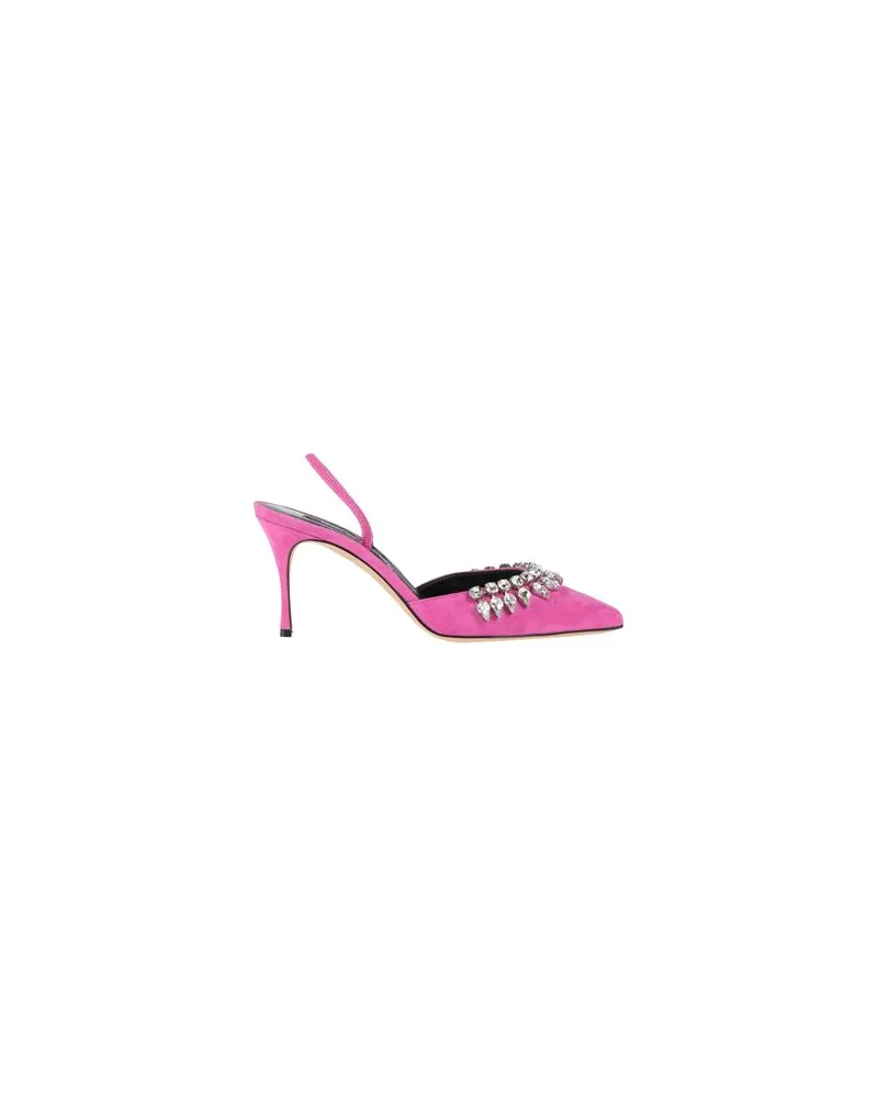 Sergio Rossi SCHUHE - Mules & Clogsauf YOOX.COM Fuchsia