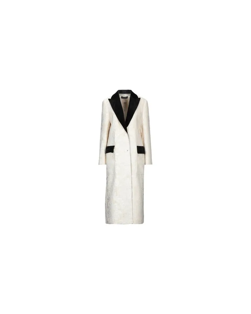 Dolce & Gabbana JACKEN & MÄNTEL - Mäntelauf YOOX.COM Elfenbein
