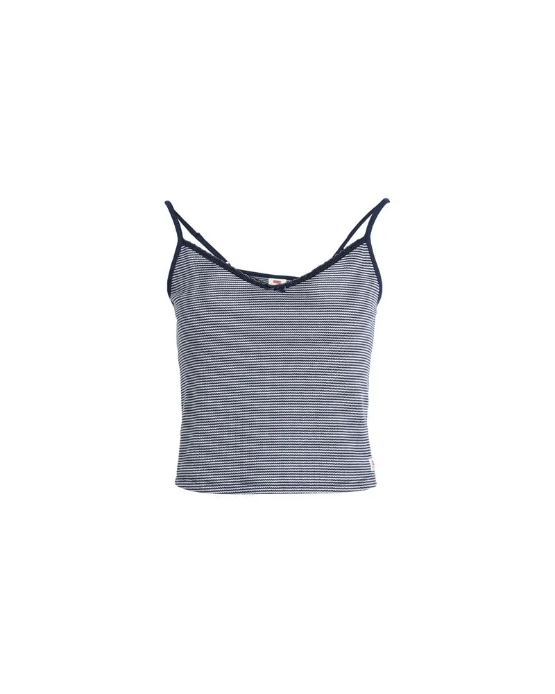Levi's DRY GOODS WAFFLE TANK BLUES  - TOPS - Topsauf YOOX.COM Nachtblau