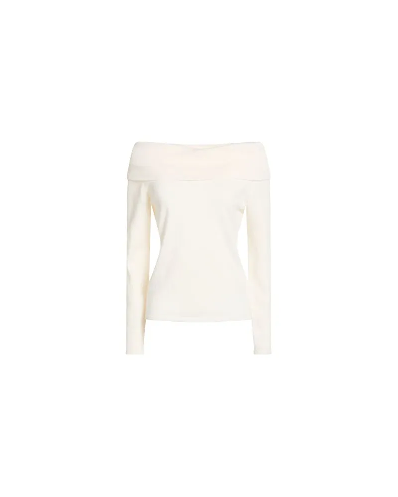 ALLUDE STRICKWAREN - Pulloverauf YOOX.COM Elfenbein