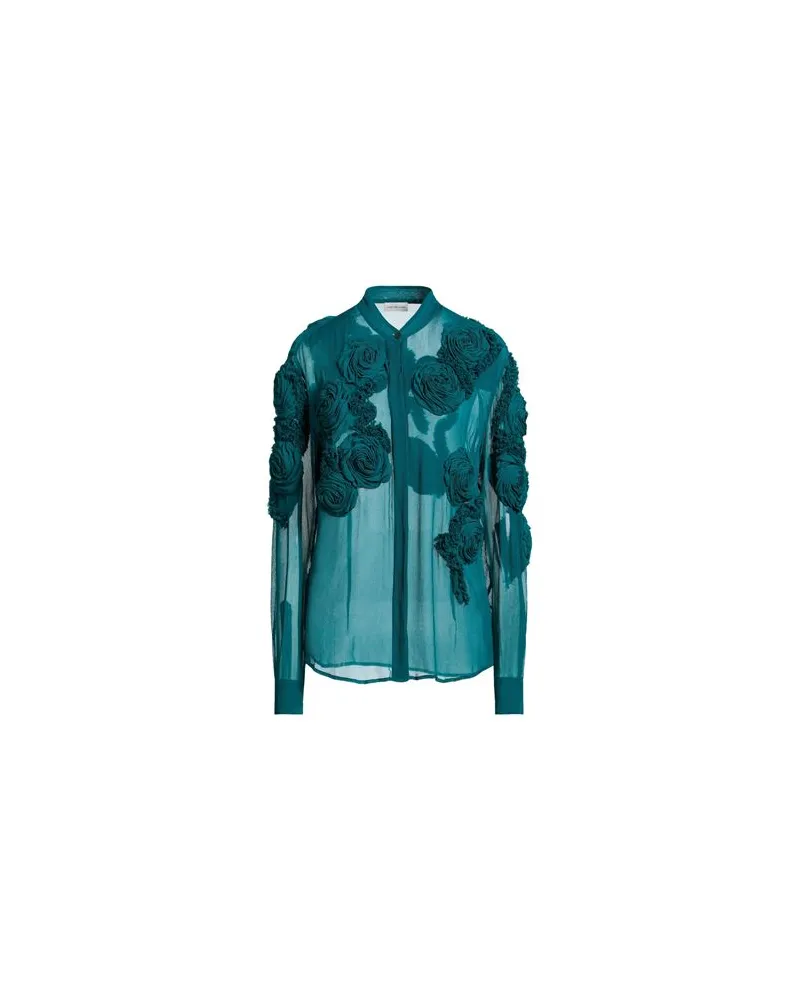 Dries van Noten TOPS - Hemdenauf YOOX.COM Aquamarin