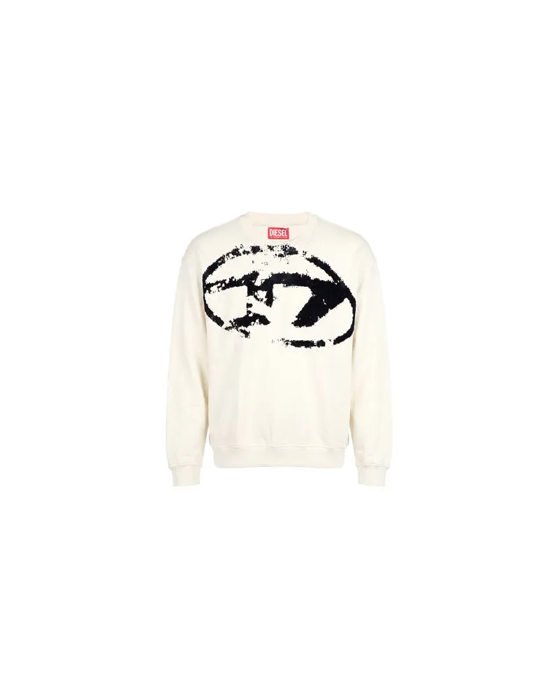 Diesel TOPS - Sweatshirtsauf YOOX.COM Elfenbein