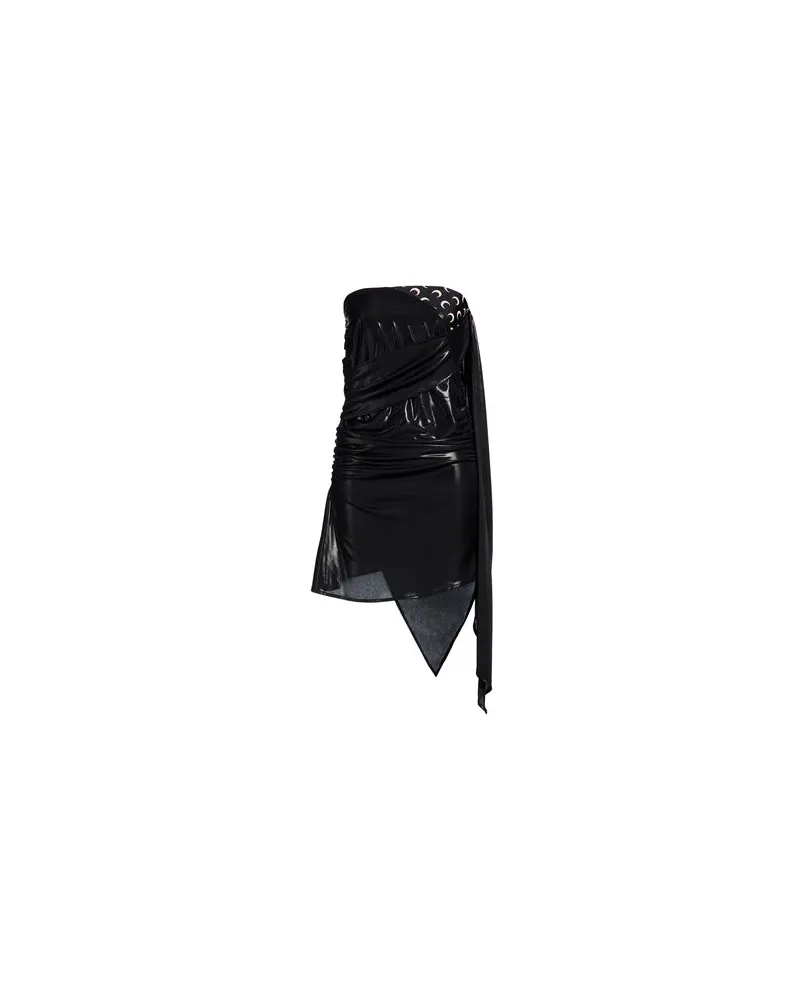 Marine Serre GOLD LINE - KLEIDER - Mini-Kleiderauf YOOX.COM Schwarz