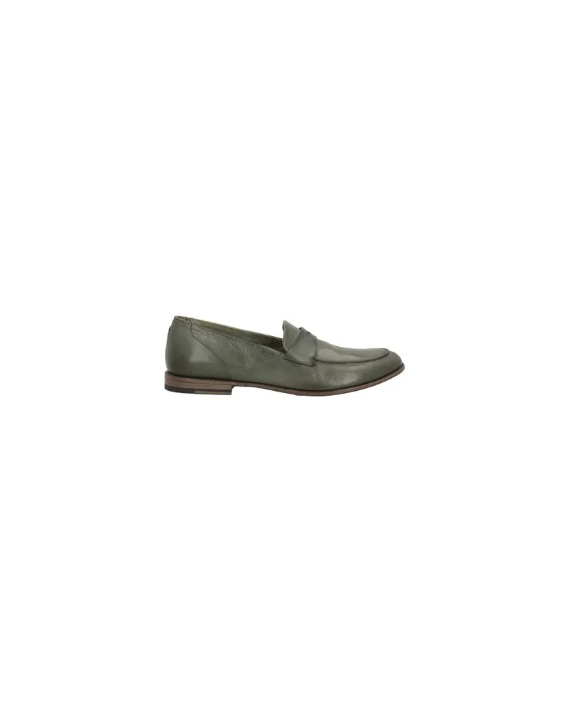 Pantanetti SCHUHE - Mokassinsauf YOOX.COM Militärgrün
