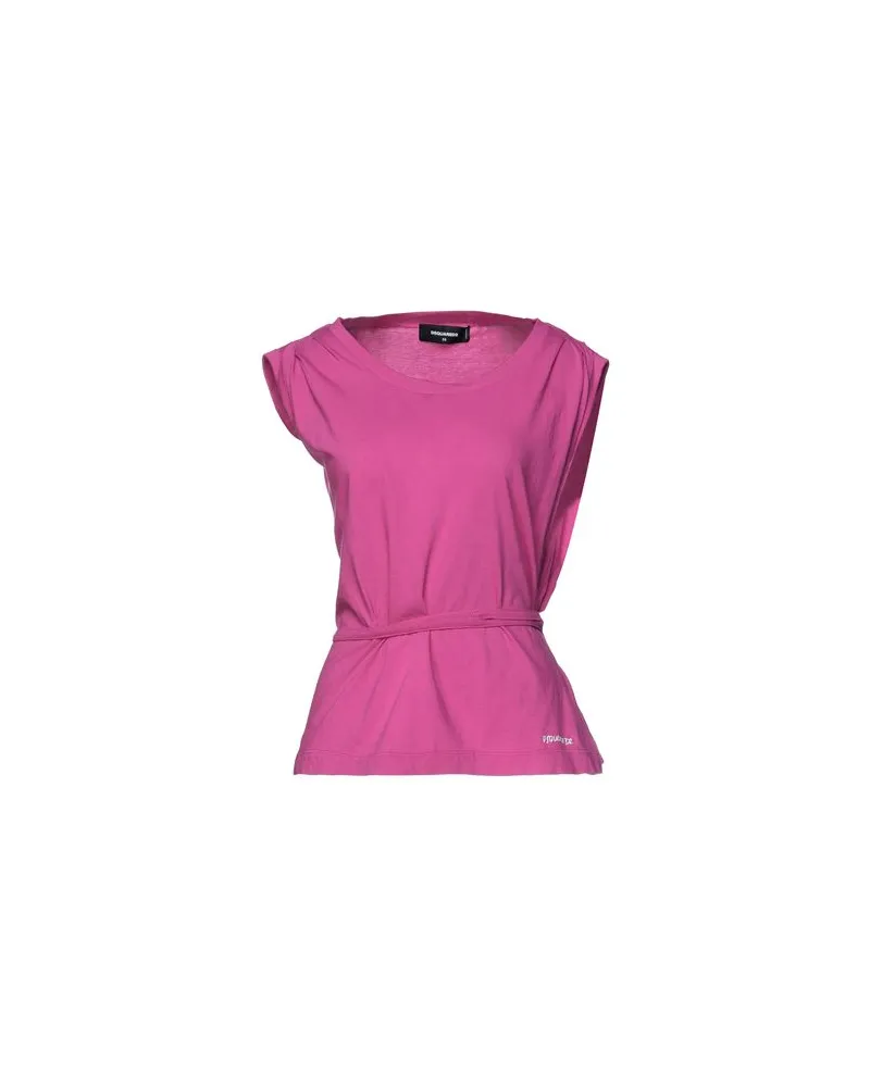 Dsquared2 TOPS - T-shirtsauf YOOX.COM Fuchsia