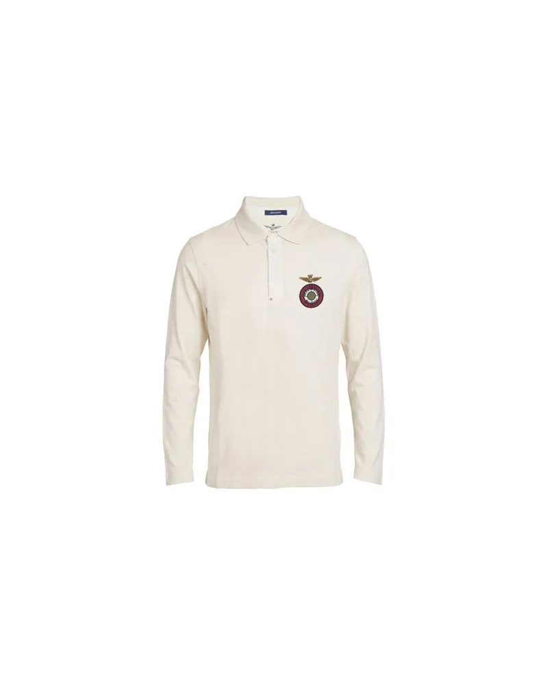 Aeronautica Militare TOPS - Poloshirtsauf YOOX.COM Elfenbein
