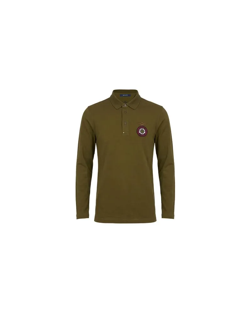 Aeronautica Militare TOPS - Poloshirtsauf YOOX.COM Militärgrün