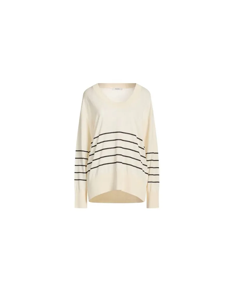 Max Mara STRICKWAREN - Pulloverauf YOOX.COM Cremeweiß
